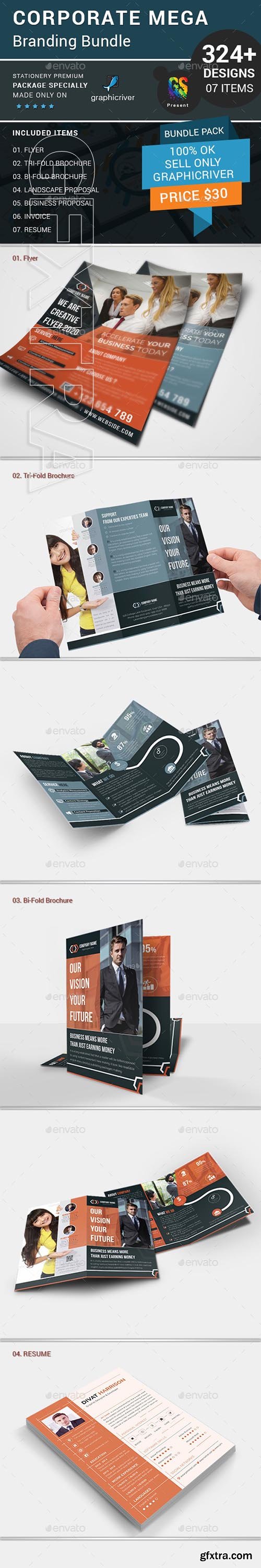 GraphicRiver - Corporate Mega Branding Bundle 22661393