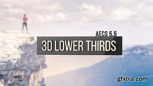 3D Lower Thirds - After Effects 126861