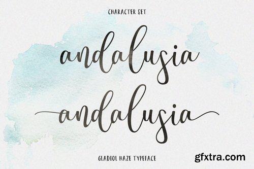 CM - Gladiol Haze Lovely Script 3080316