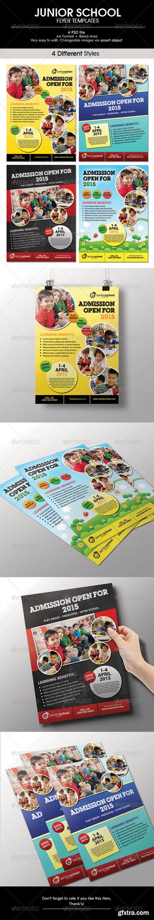 Graphicriver - Junior School Flyer 6529200