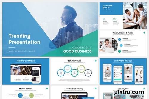 Trending Presentation Keynote Template