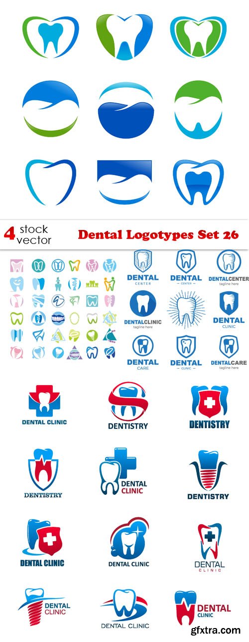 Vectors - Dental Logotypes Set 26