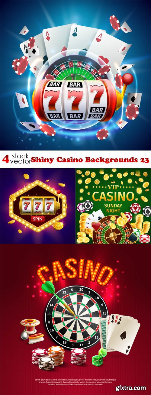 Vectors - Shiny Casino Backgrounds 23