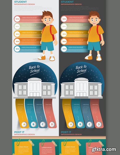 Education Infographics Design Part 3