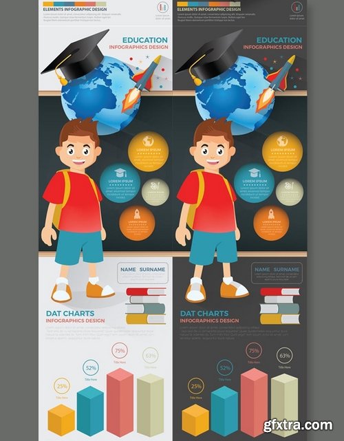 Education Infographics Design Part 3