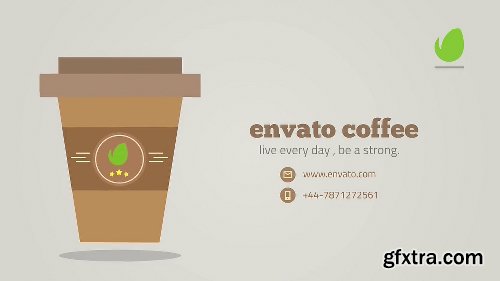 Videohive Morning Coffee Logo 9499801