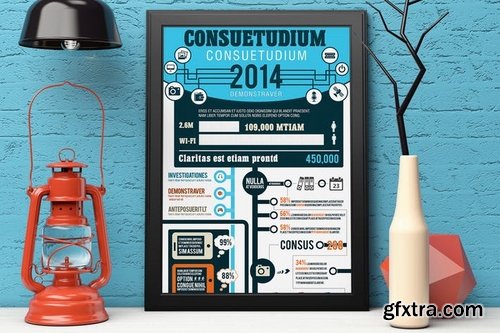 Element Rich Business Infographics Template