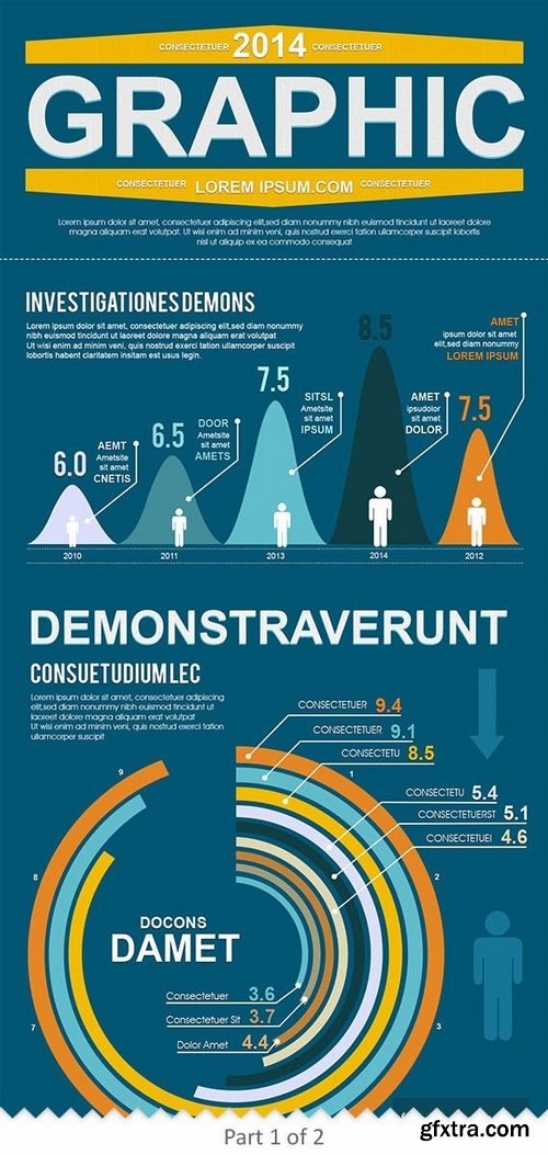 Awesome Financial Infographics Template