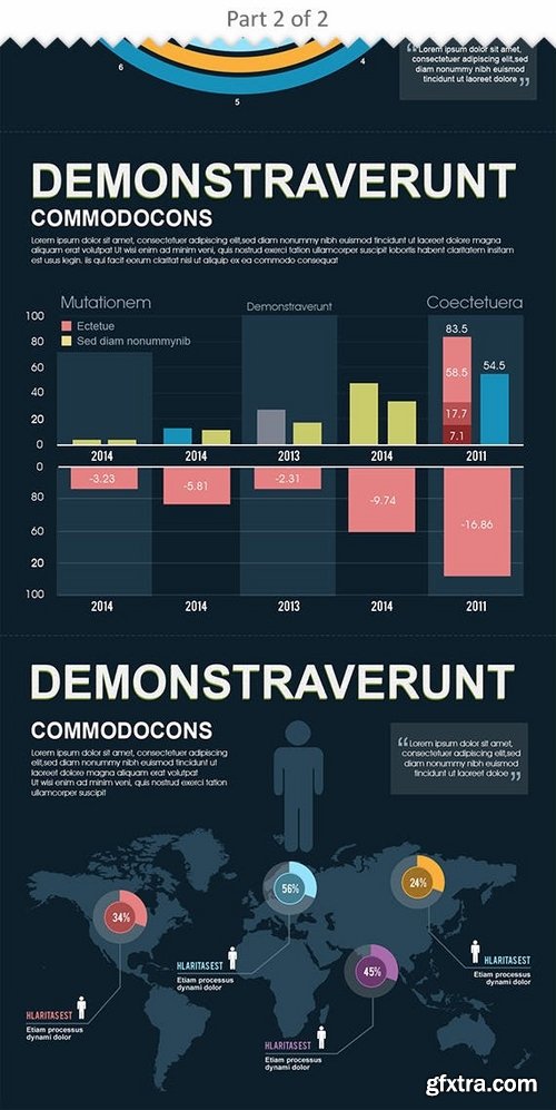 Awesome Financial Infographics Template