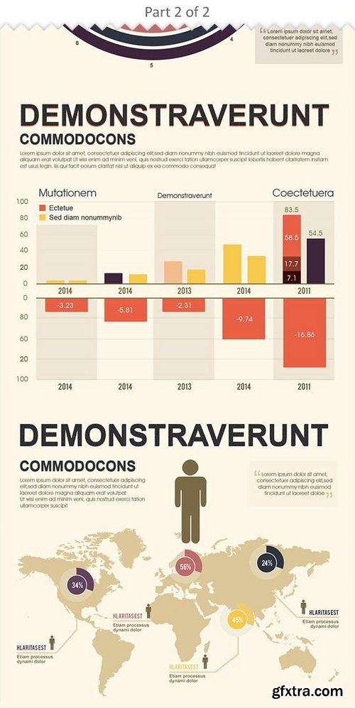 Awesome Financial Infographics Template