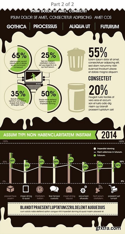 Cool Marketing Infographics Template