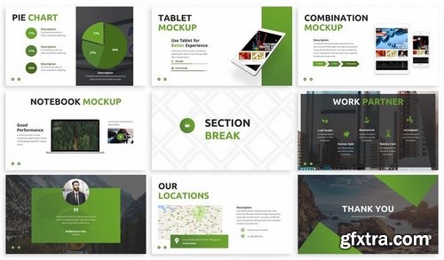 Puncak - Nature Powerpoint Template