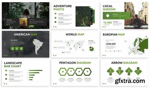 Puncak - Nature Powerpoint Template