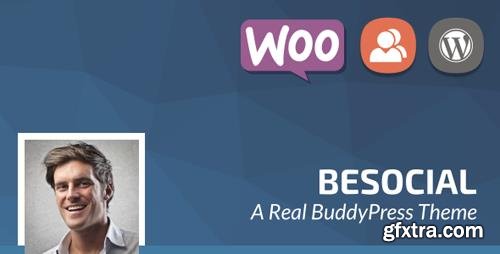 ThemeForest - Besocial v3.7 - BuddyPress Social Network & Community WordPress Theme - 19514161