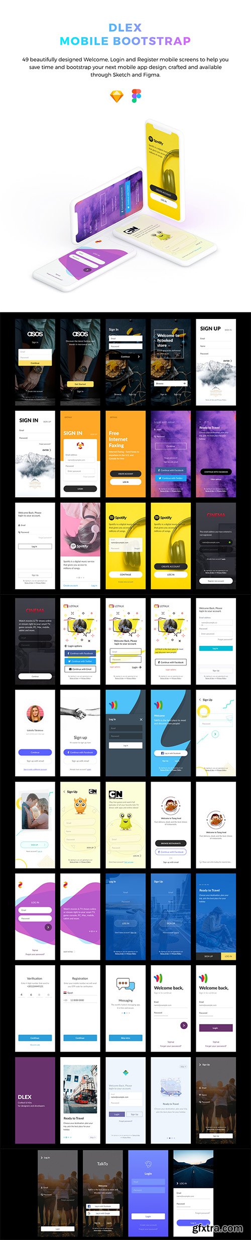 Dlex Mobile Bootstrap