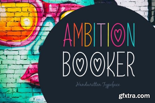 CreativeMarket Ambition Booker Typeface 3044792