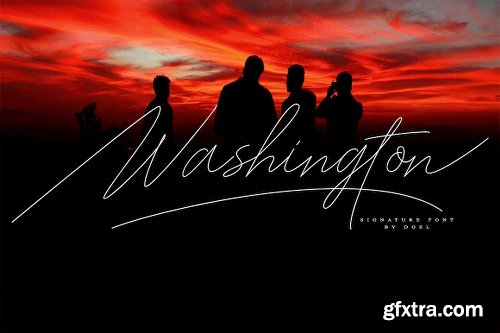 CreativeMarket Washington Signature 2884722