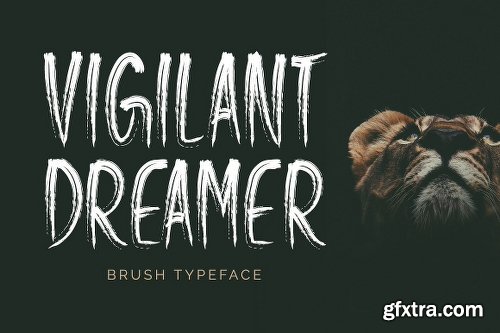 CreativeMarket Vigilant Dreamer Typeface 3078861