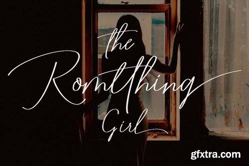 CreativeMarket Romtthing Girl - Signature Stylish 3054853