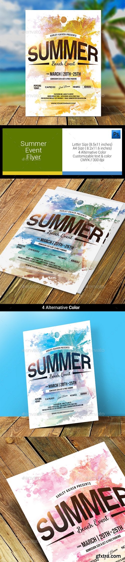 Graphicriver - Summer Event Flyer 11866103