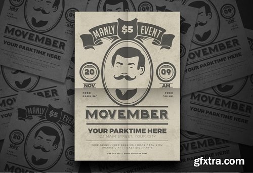 Movember Fest Flyer