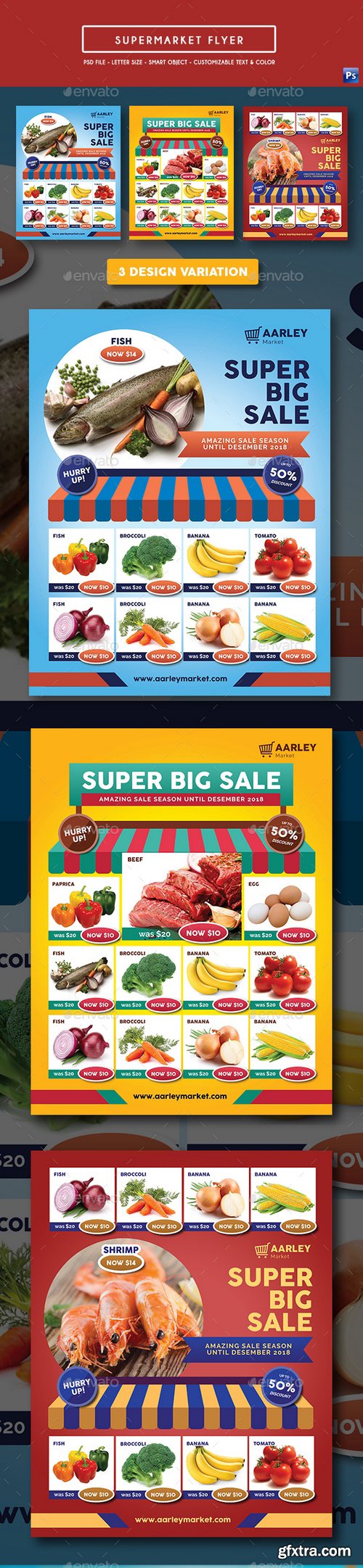 Graphicriver - Supermarket / Product Promotion Flyer 19621928