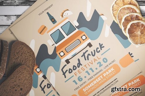 Food Truck Fest Flyer