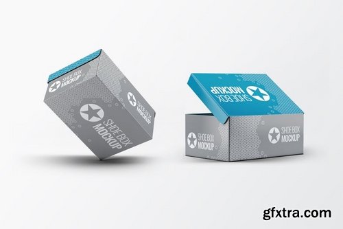 Shoe Boxes Mock-Up Bundle