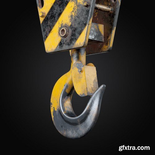 Crane Hook 3D Model