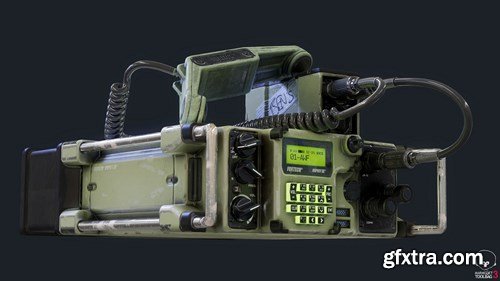 Military Radio 3D Model