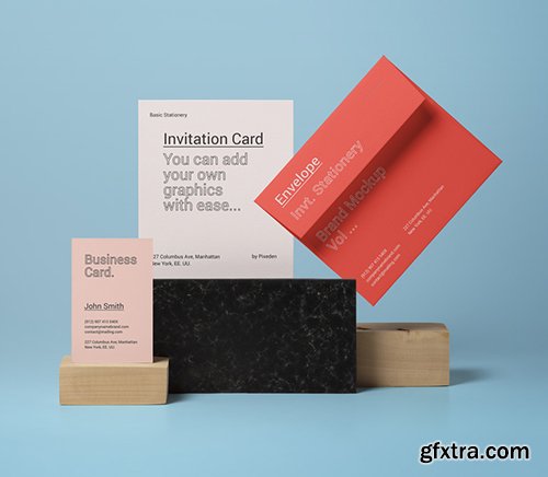 Invitation Stationery Mockup Vol 14