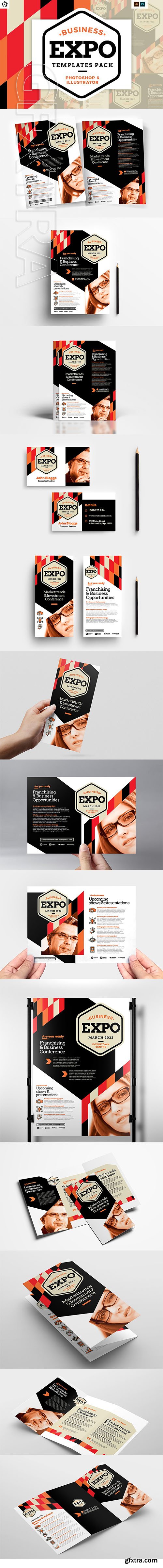 CreativeMarket - Business Event Templates Pack 3015003