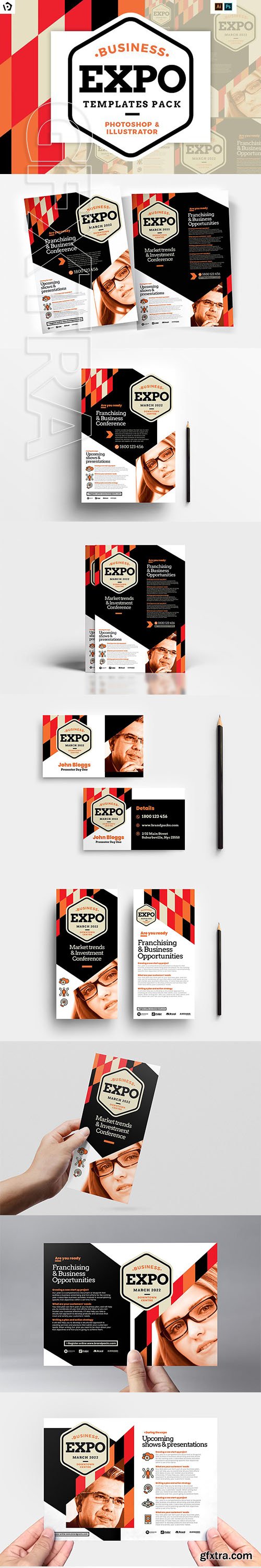 CreativeMarket - Business Event Templates Pack 3015003