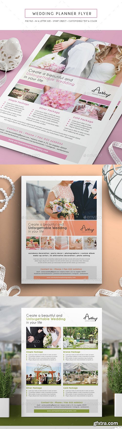 Graphicriver - Wedding Planner Flyer 15882193