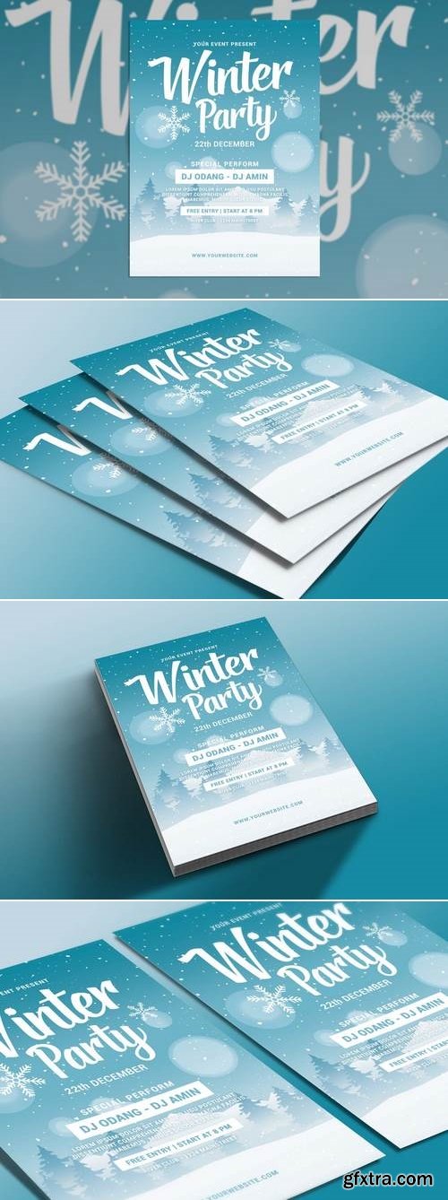 Winter Party Flyer