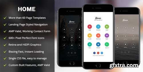 ThemeForest - AMP Home Mobile  Mobile Google AMP Template (Update: 4 September 18) - 20612764