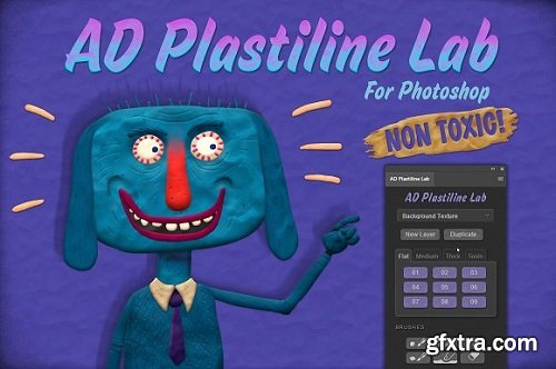 AD Plastiline Lab for Photoshop (Win/MacOS)