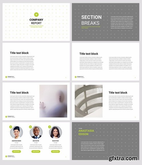 Company Report PowerPoint Keynote and Google Slides Templates