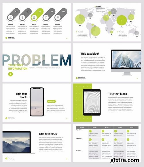 Company Report PowerPoint Keynote and Google Slides Templates