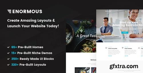 ThemeForest - Enormous v1.0 - Responsive Multi-Purpose HTML5 Template - 21929602