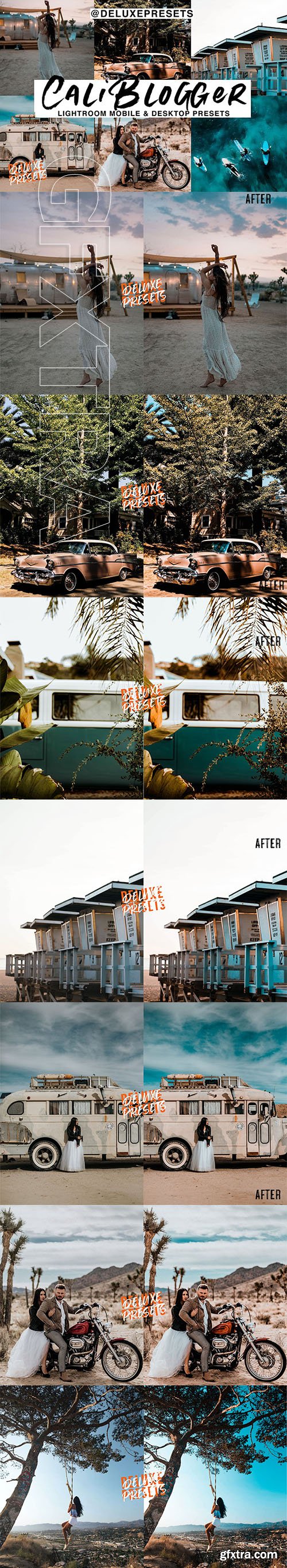 CreativeMarket - Cali Blogger Lightroom Presets 2968179