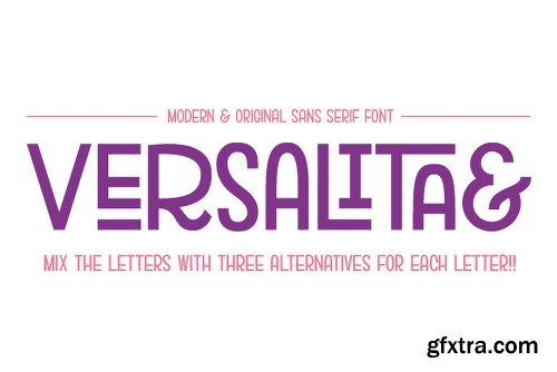 Versalita& Font