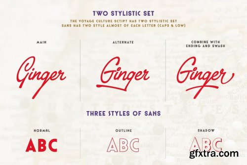 50 Fabulous Fonts from Vintage to Modern