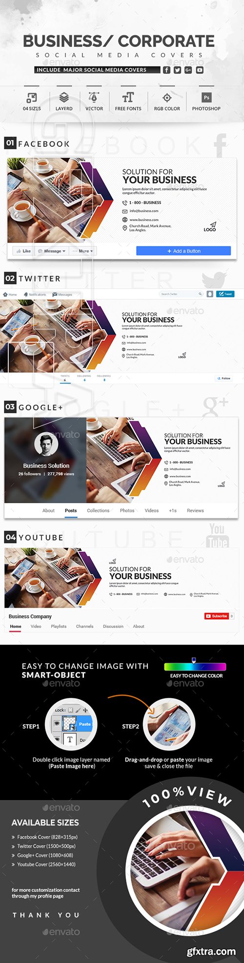 GraphicRiver - Social Media Covers 22710637