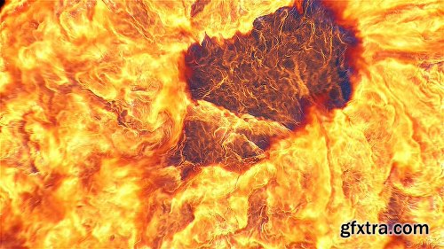 Videohive Fire Explosion Logo Reveal II 12493184