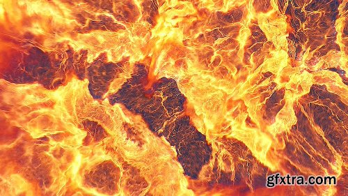 Videohive Fire Explosion Logo Reveal II 12493184