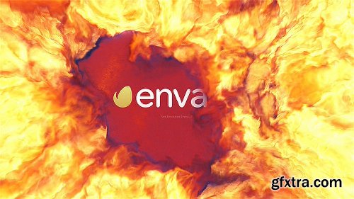 Videohive Fire Explosion Logo Reveal II 12493184