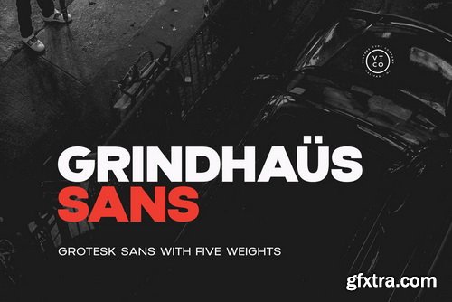 Grindhaus Sans Font Family