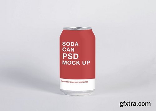 Soda Can Mock Up Vol 02