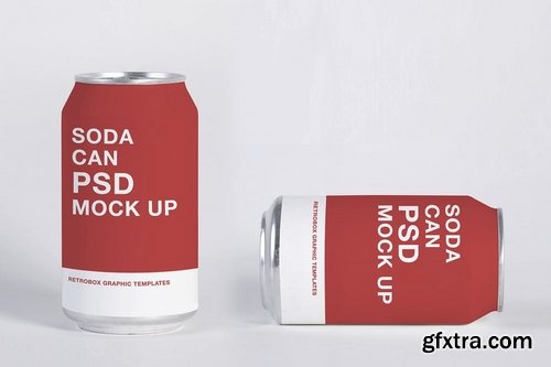 Soda Can Mock Up Vol 02